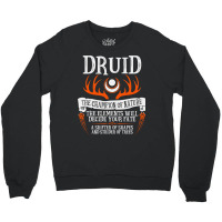 Druid, Dungeons & Dragons - The Divine Champion Crewneck Sweatshirt | Artistshot