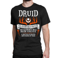 Druid, Dungeons & Dragons - The Divine Champion Classic T-shirt | Artistshot