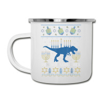 Menorasaurus Rex Funny Dinosaur Hanukkah Jewish Christmas Camper Cup | Artistshot