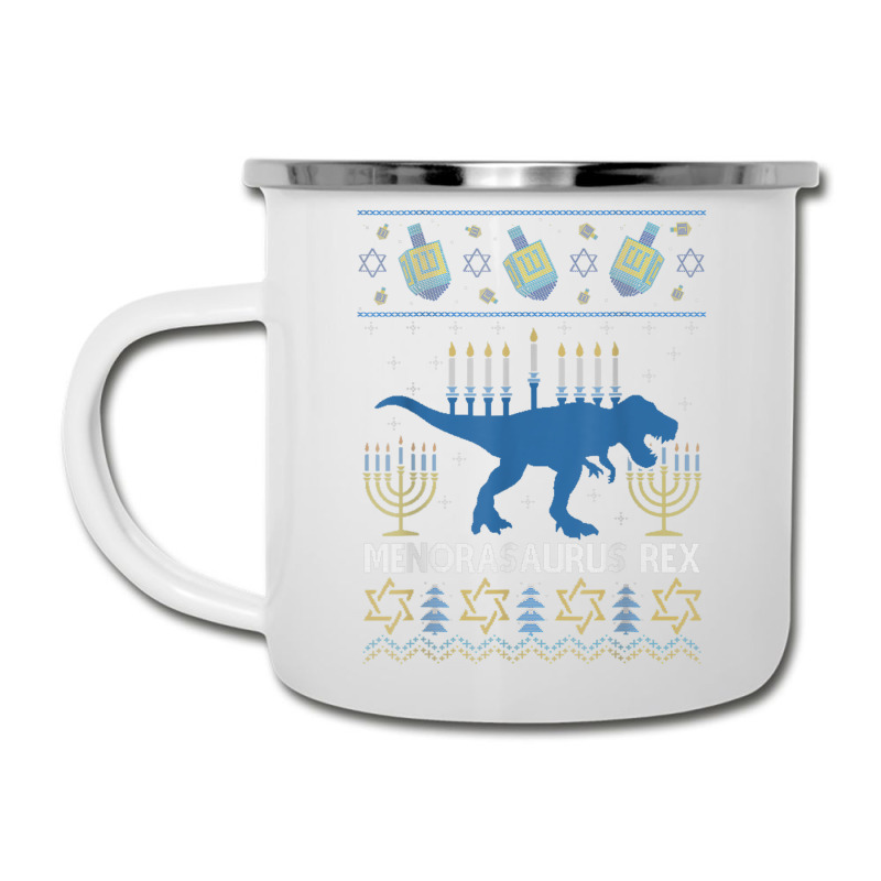 Menorasaurus Rex Funny Dinosaur Hanukkah Jewish Christmas Camper Cup | Artistshot