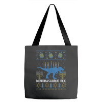 Menorasaurus Rex Funny Dinosaur Hanukkah Jewish Christmas Tote Bags | Artistshot