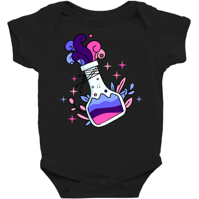 Omnisexual Potion Omnisexual Pride Pullover Hoodie Baby Bodysuit by cm-arts | Artistshot