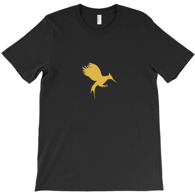 Catching Fire Symbol - Gold T-shirt | Artistshot