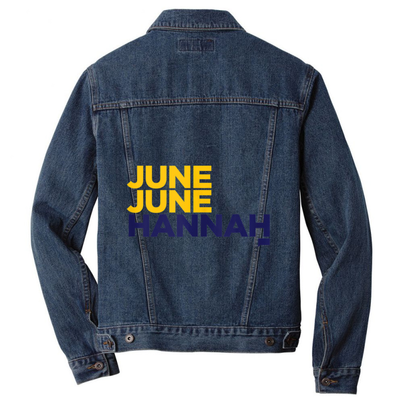 Below Deck June June Hannah Men Denim Jacket | Artistshot