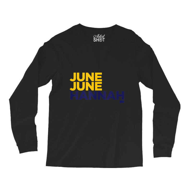 Below Deck June June Hannah Long Sleeve Shirts | Artistshot