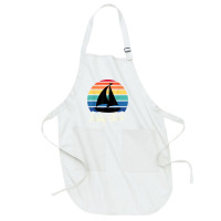 Feeling Nauti   Funny Sailing Sailboat Sail Boating Captain T Shirt Full-length Apron | Artistshot