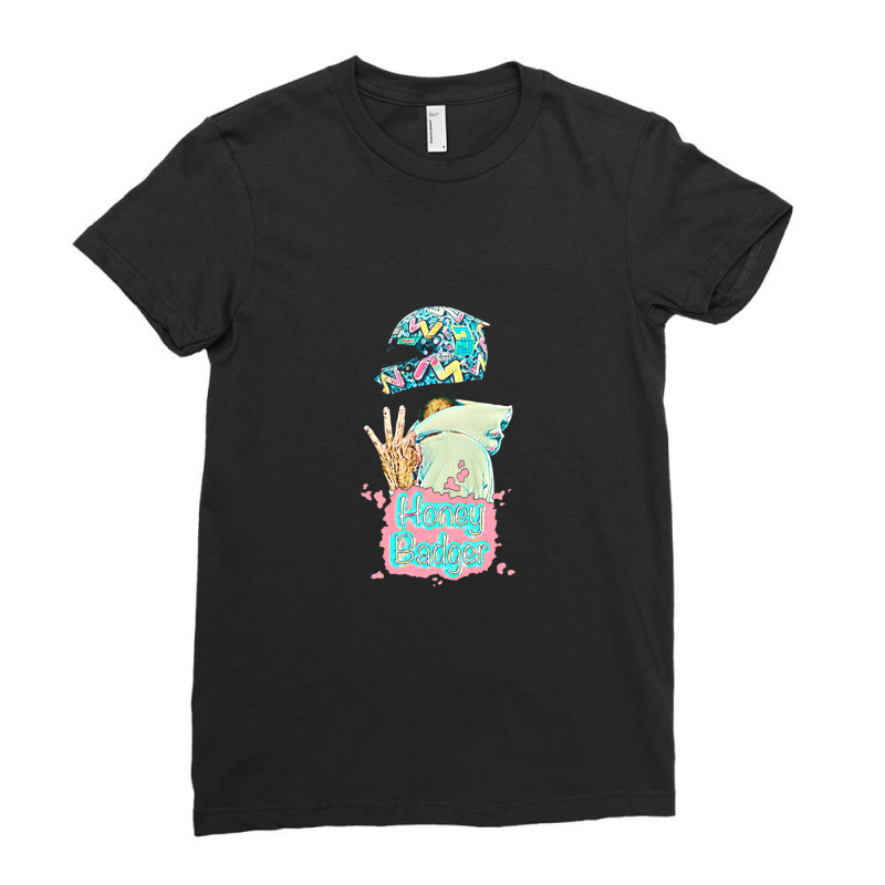 Daniel Ricciardo Honey Badger Ladies Fitted T-Shirt by MickeyRobison | Artistshot