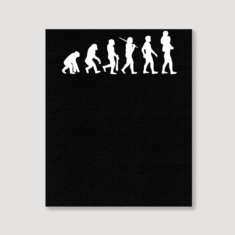 Evolution Of Father Son Portrait Canvas Print | Artistshot