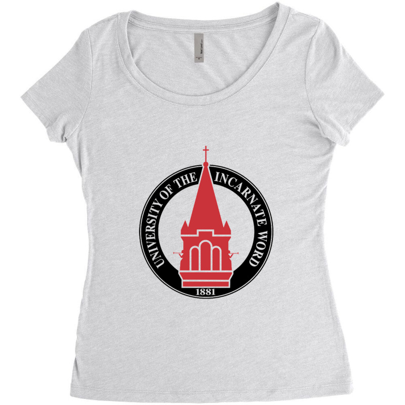 University Of The Incarnate Word Women's Triblend Scoop T-shirt by DeonnaPerry | Artistshot