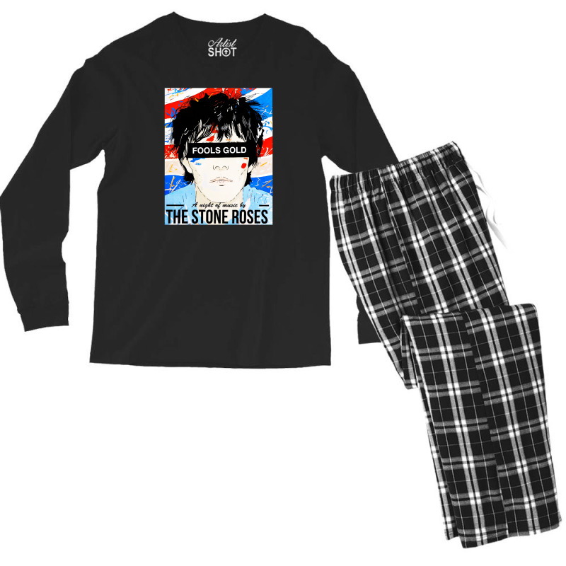 Ian Brown Men's Long Sleeve Pajama Set by Garreto | Artistshot