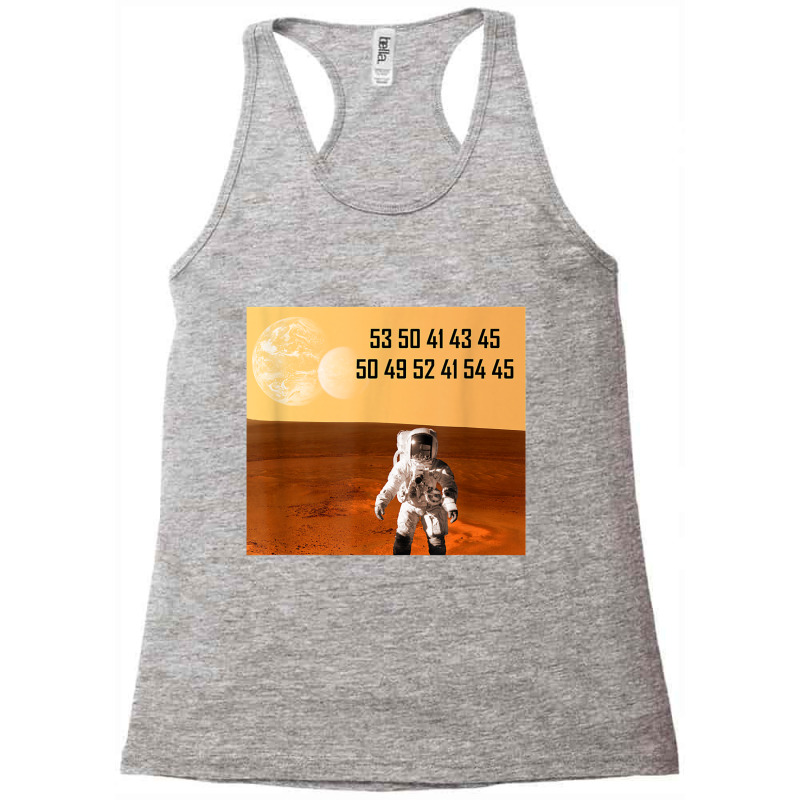 Chicgeek Space Pirate Hexadecimal T Shirt Racerback Tank by cm-arts | Artistshot