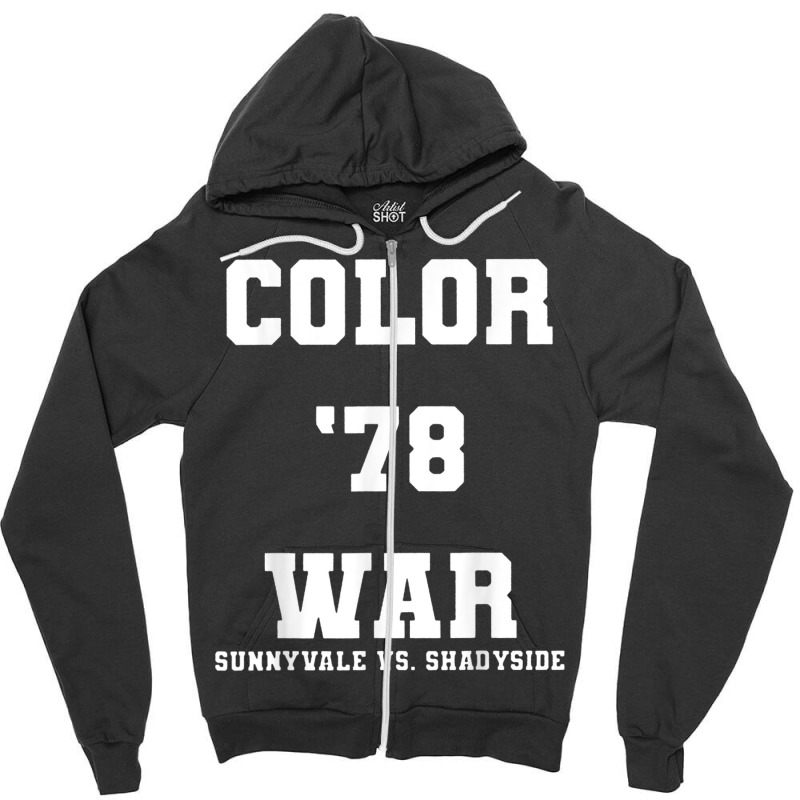 Color War '78 Fear Shadyside Street Season Horror T Shirt Zipper Hoodie by cm-arts | Artistshot