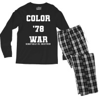 Color War '78 Fear Shadyside Street Season Horror T Shirt Men's Long Sleeve Pajama Set | Artistshot