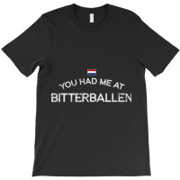 Travel Bitterballen Netherlands Dutch Holland Bar Snack Food Sweatshir T-shirt | Artistshot