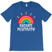 Cute Colourful Radiate Positivity Rainbow T-shirt | Artistshot