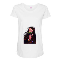 Anime Maternity Scoop Neck T-shirt | Artistshot