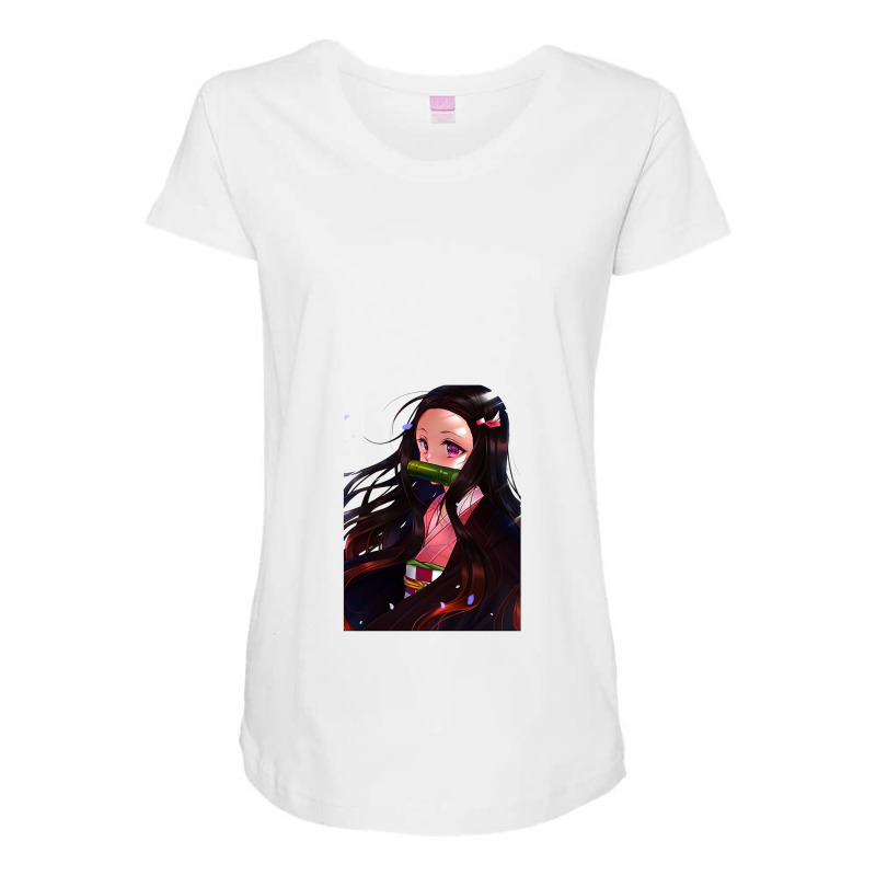 Anime Maternity Scoop Neck T-shirt by wirahasa | Artistshot