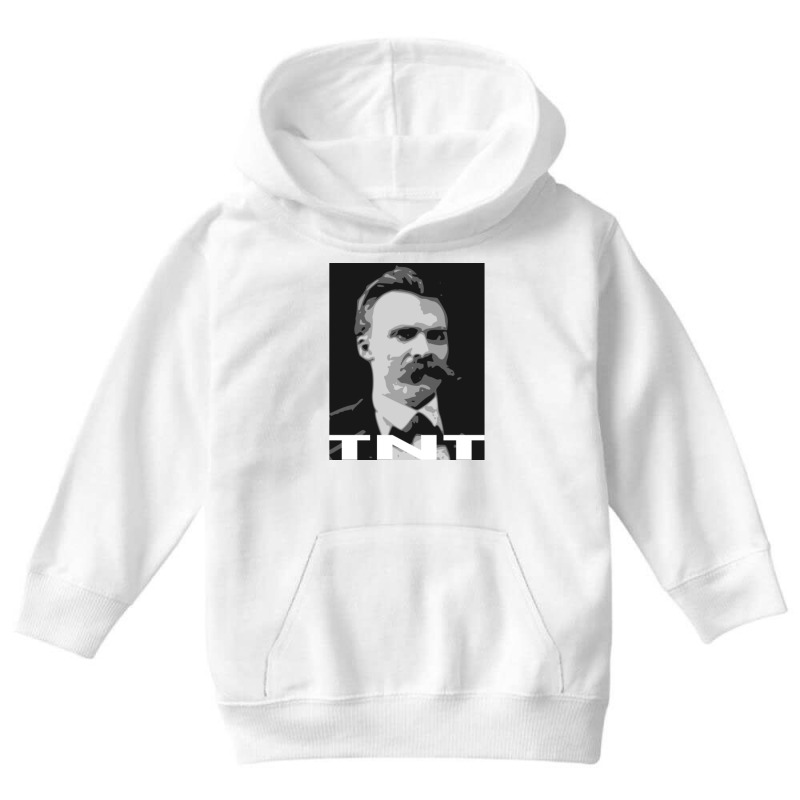 Funny Nietzsche Tnt Youth Hoodie by cm-arts | Artistshot