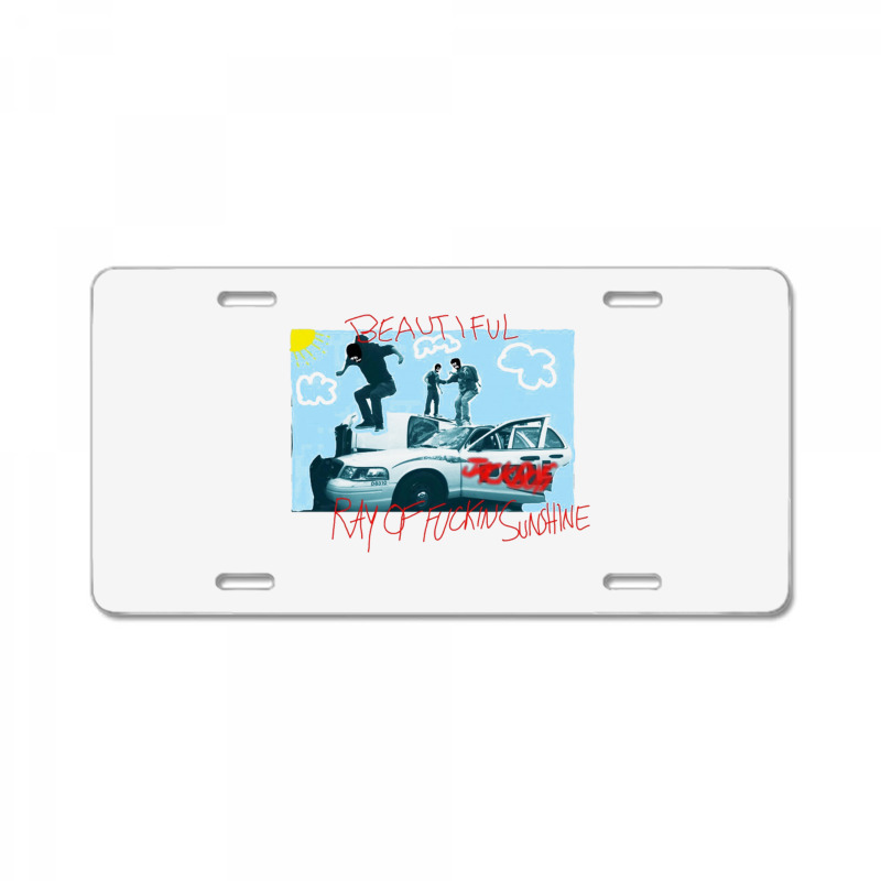 Ray Of Sunshine - Jackboys License Plate | Artistshot