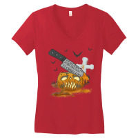 Sterile Processing Technician Funny Halloween Party T Shirt Women's V-neck T-shirt | Artistshot