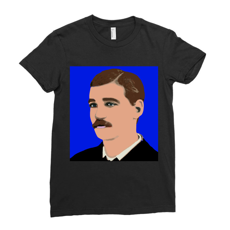 Bat Masterson Ladies Fitted T-shirt | Artistshot