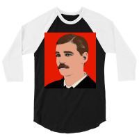 Bat Masterson-i63t7 3/4 Sleeve Shirt | Artistshot