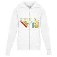 Womens Staten Island 718 New York City State Area Code Staten Isl. V N Youth Zipper Hoodie | Artistshot