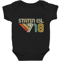 Womens Staten Island 718 New York City State Area Code Staten Isl. V N Baby Bodysuit | Artistshot