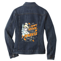 Peter Pan Tinkerbell Halloween Sparkle Ladies Denim Jacket | Artistshot