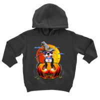 Boston Terrier Dogs Halloweens Toddler Hoodie | Artistshot