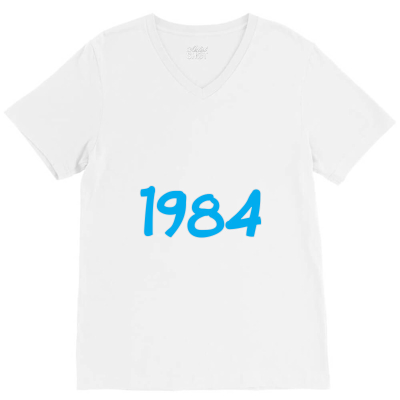 Retro 1984 V-neck Tee | Artistshot