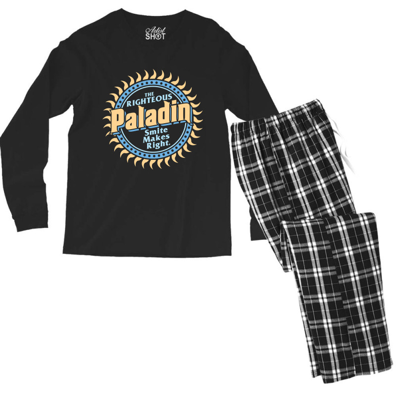 Dungeons & Dragons Paladin Class Men's Long Sleeve Pajama Set by Kosdapen517 | Artistshot