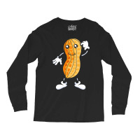 Peanut Graphic Gift, Nut Design, Peanut Design Long Sleeve Shirts | Artistshot