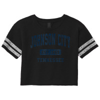 Johnson City Tennessee Tn Vintage Athletic Sports Design Scorecard Crop Tee | Artistshot