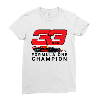 Formula One Champion Ladies Fitted T-shirt Designed By Keceret