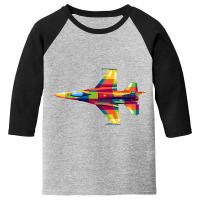 F-16 Fighting Falcon Youth 3/4 Sleeve | Artistshot