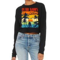 Outer Banks Carolina 2022 Vacation Best Friend Family Group Cropped Sweater | Artistshot