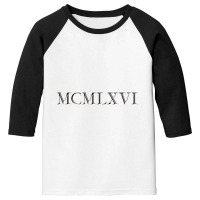 Roman Numeral 1966 Youth 3/4 Sleeve | Artistshot