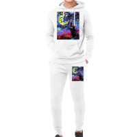 Dracula Castle Vampire Bats Halloween Starry Night Aja Art Hoodie & Jogger Set | Artistshot