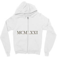 Roman Numeral 1971 Zipper Hoodie | Artistshot