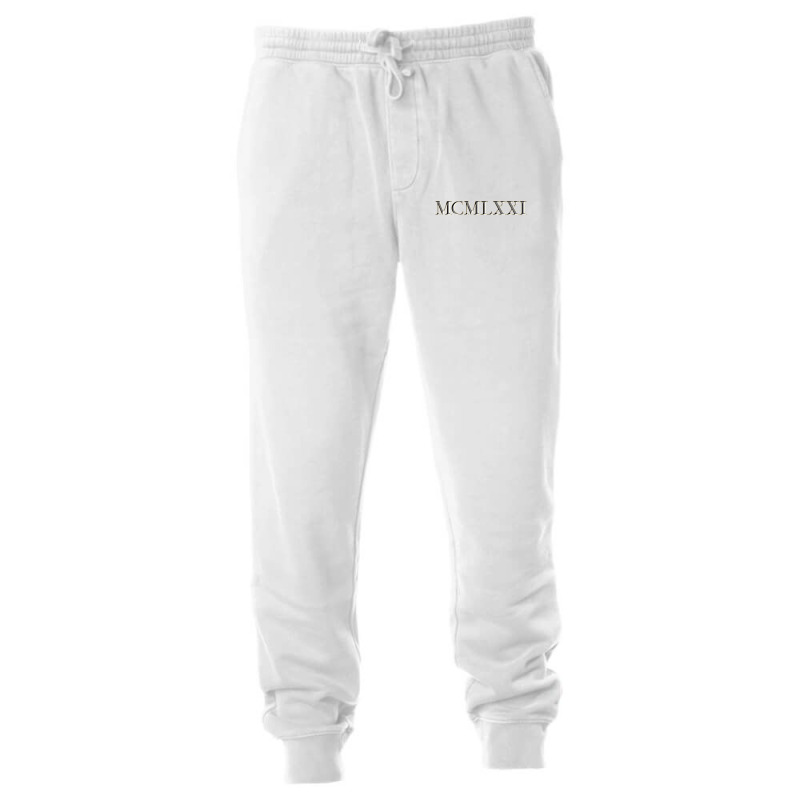 Roman Numeral 1971 Unisex Jogger by waktudzuhur | Artistshot