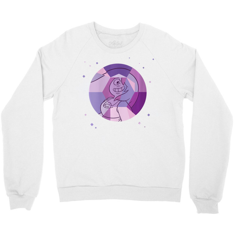 Womens Steven Universe Amethyst Gem Crewneck Sweatshirt by ngodieutrinh | Artistshot