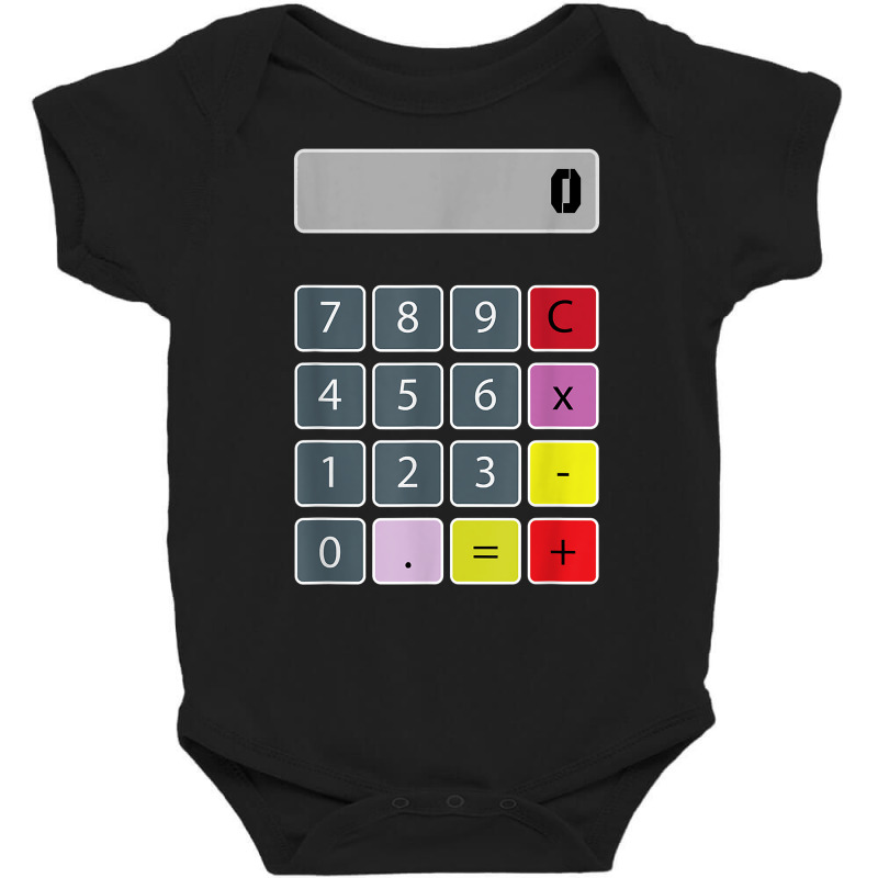 Calculator Womens Halloween Costume Men Lazy Easy For Adults T Shirt Baby Bodysuit by cm-arts | Artistshot