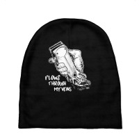 Flows Through My Veins Hair Cutting Barber Tshirts For Men W Baby Beanies | Artistshot