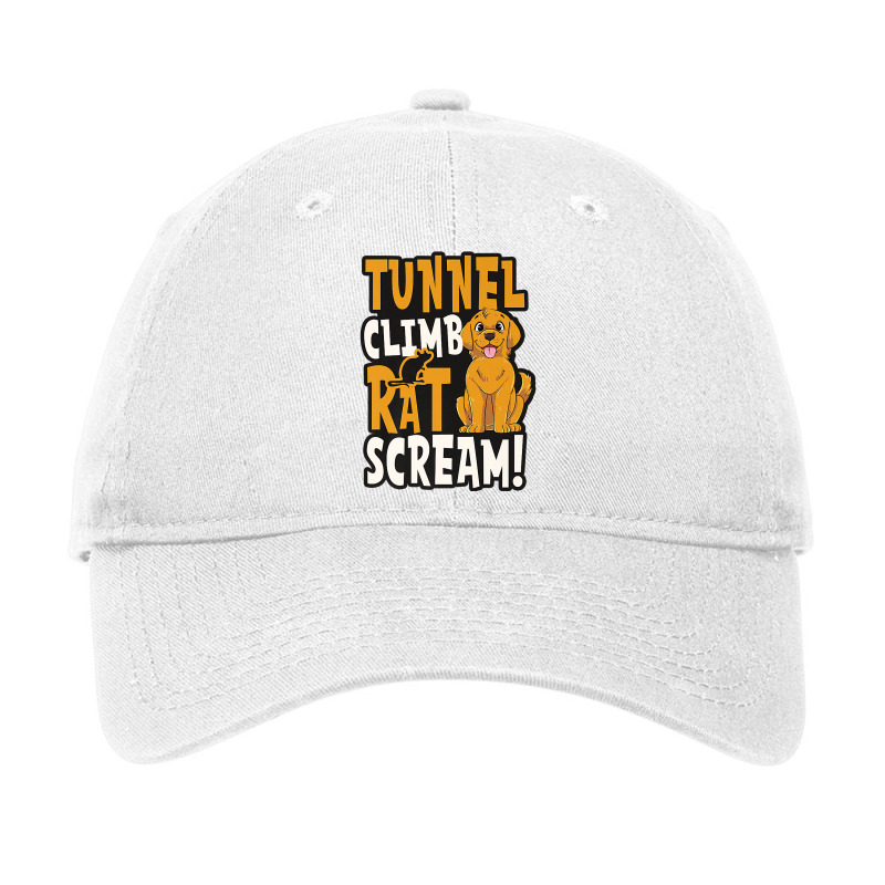 Tunnel Climb Rat Scream Design Barn Hunt Premium T Shirt Adjustable Cap by cm-arts | Artistshot