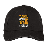 Tunnel Climb Rat Scream Design Barn Hunt Premium T Shirt Vintage Cap | Artistshot