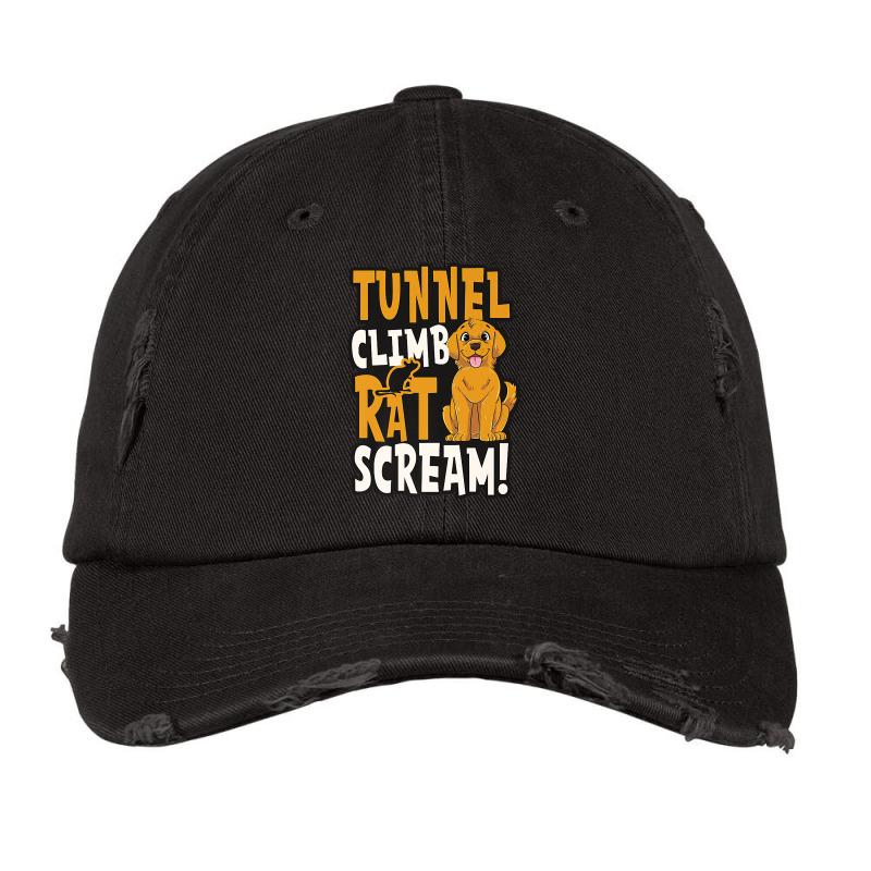 Tunnel Climb Rat Scream Design Barn Hunt Premium T Shirt Vintage Cap by cm-arts | Artistshot