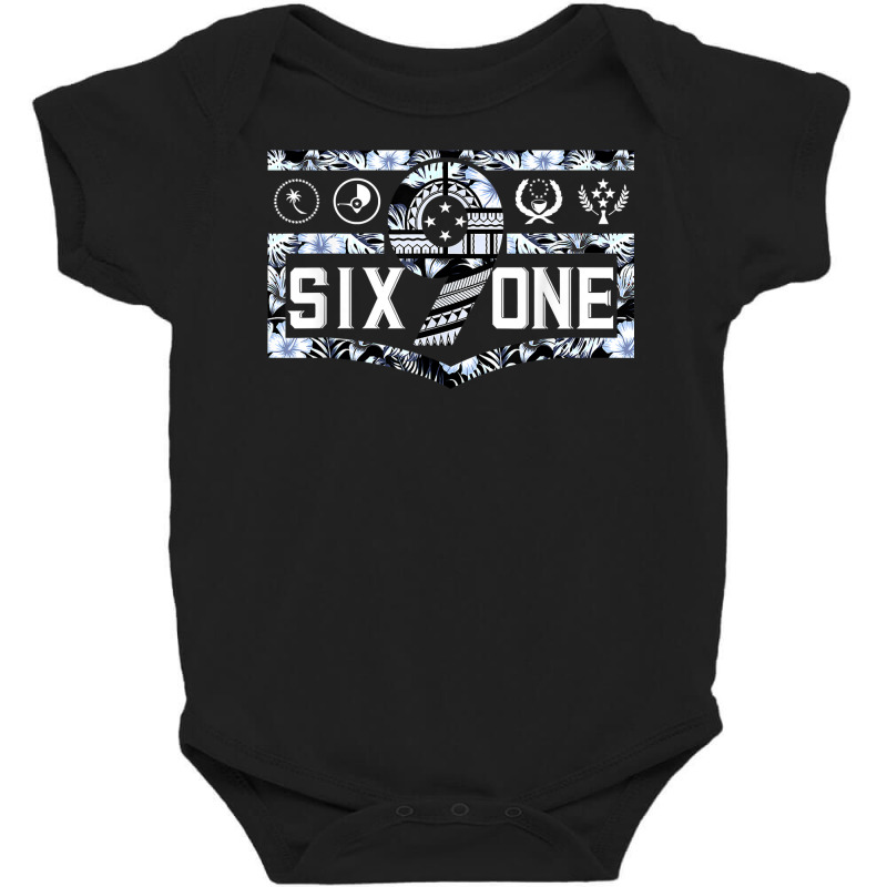 Micronesia 691 Pohnpei Chuuk Yap Kosrae T Shirt Baby Bodysuit by cm-arts | Artistshot