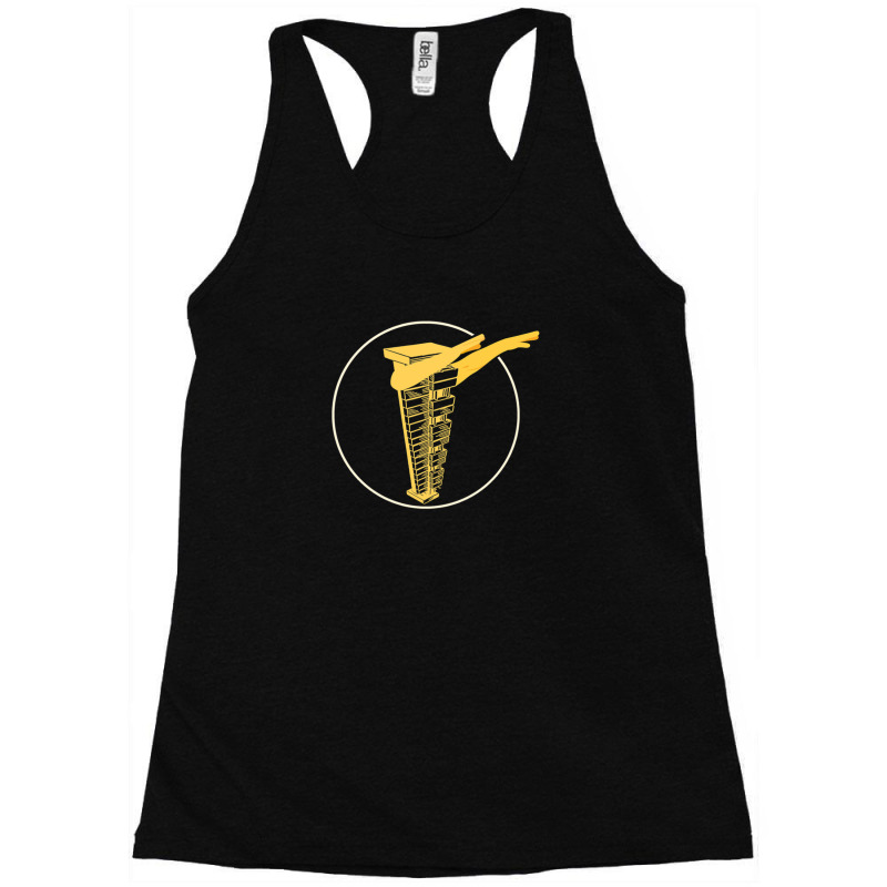 Funny Dabbing Glockenspiel Percussion Players Racerback Tank by cm-arts | Artistshot