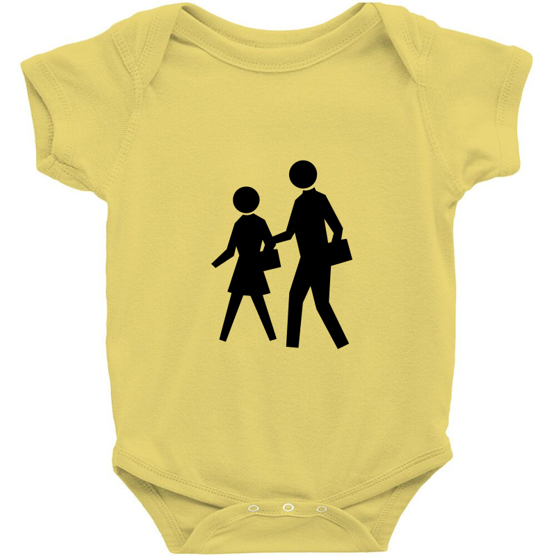 School Zone (variant) Baby Bodysuit by waktudzuhur | Artistshot